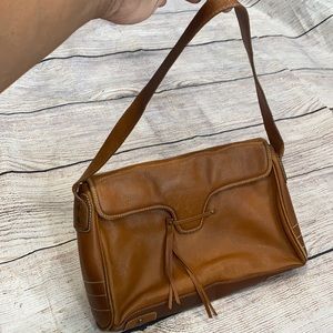 Vintage BCBG BROWN TAN SHOULDER BAG